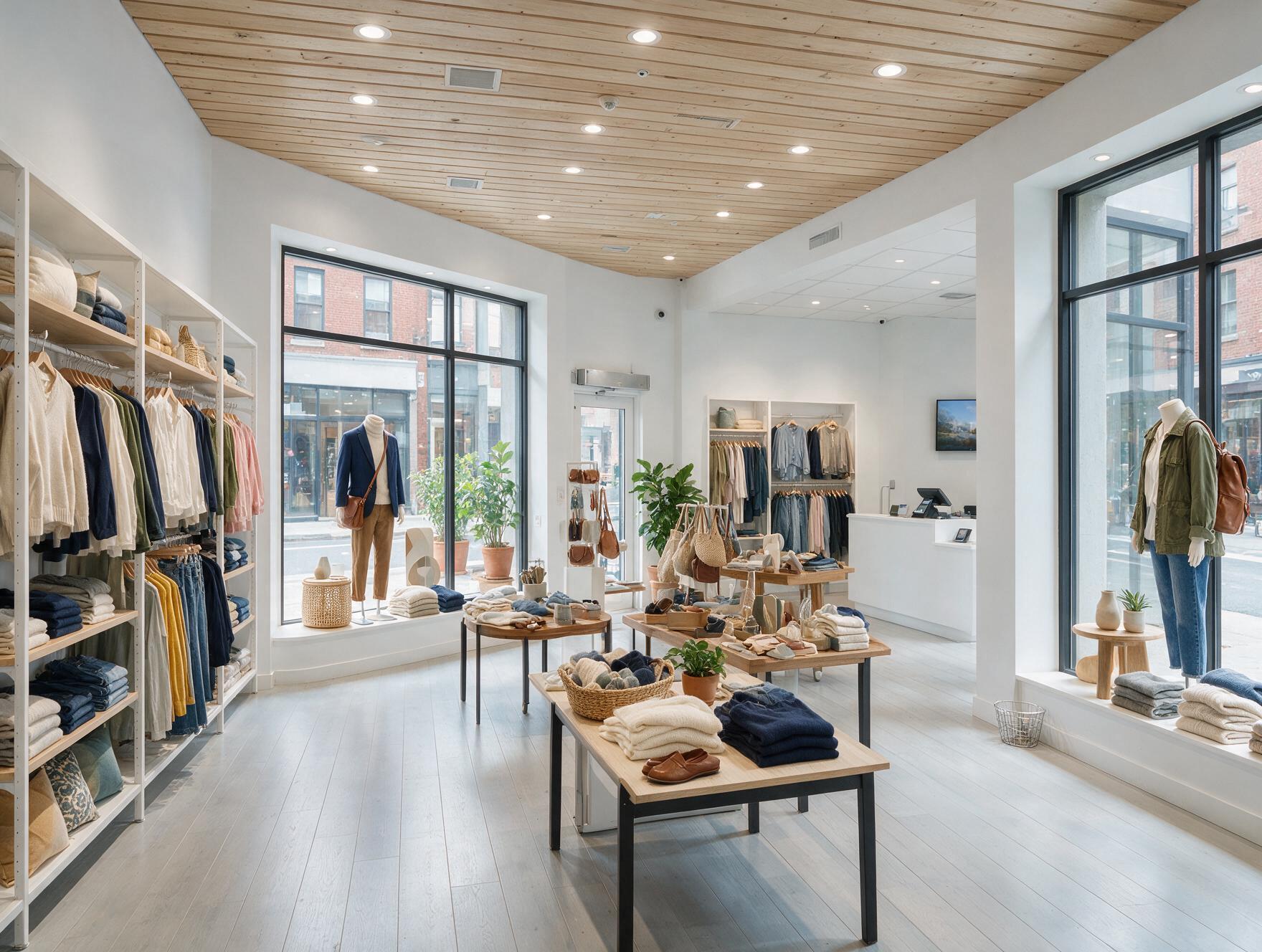 Modernized retail storefront renovated by Cmax GC