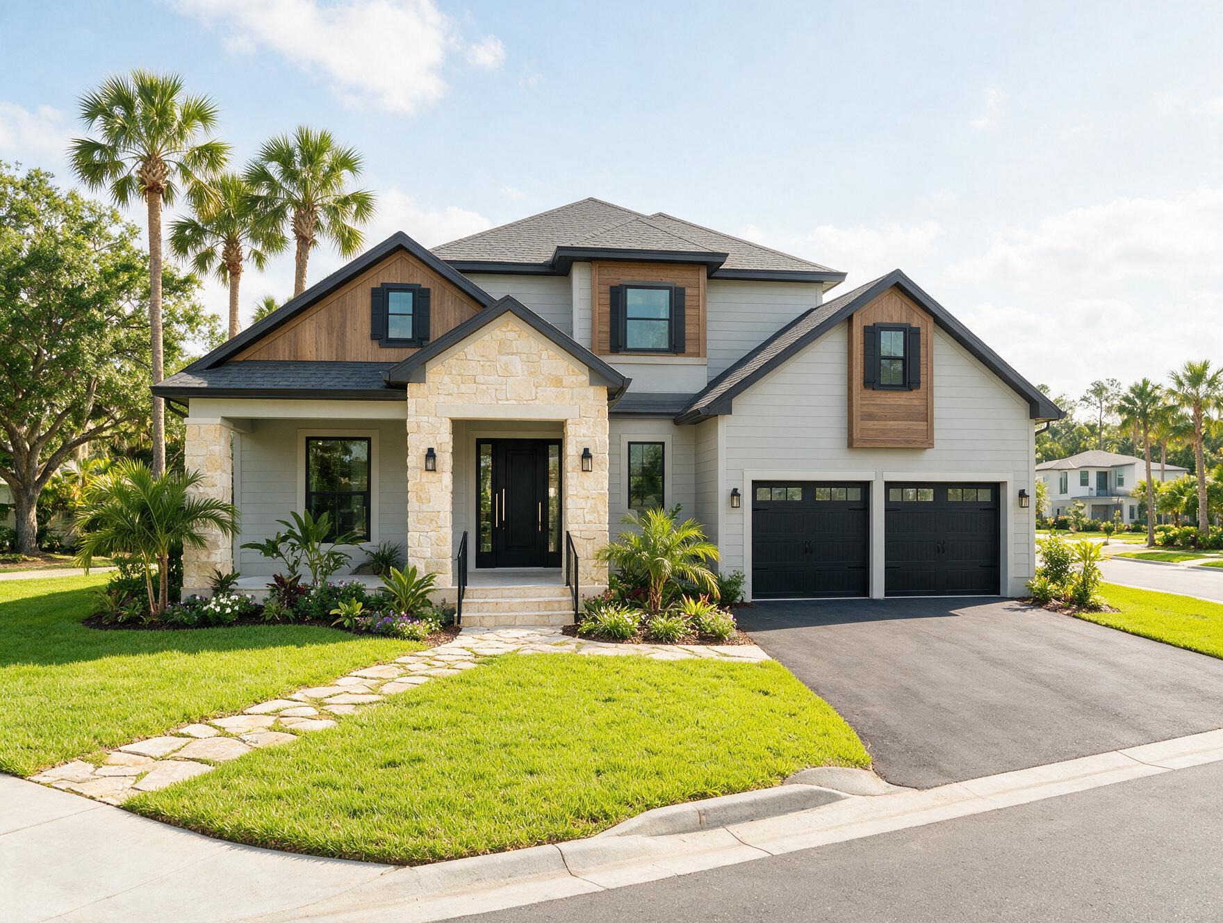 New residential construction by Cmax GC in Winter Garden, Florida